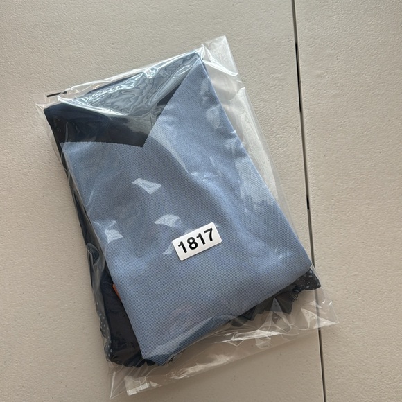 Tory Burch Sport Hoodie Seamless Navy Hooded Zip Pullover Top - Picture 16 of 16